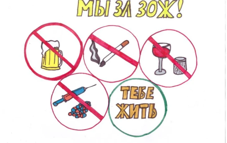 Конкурс агитационных плакатов "Наркотикам нет!"