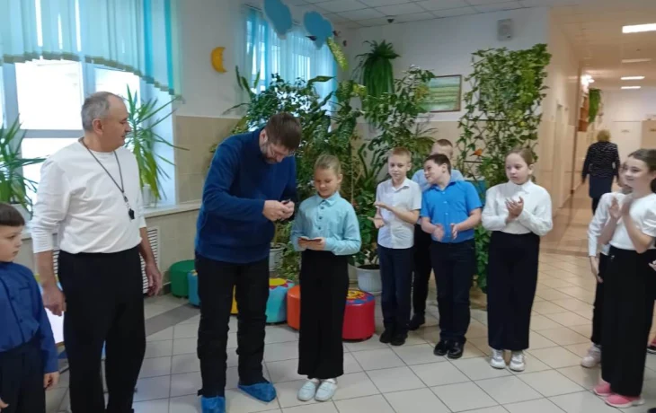 ВРУЧЕНИЕ ЗНАКОВ ОТЛИЧИЯ ВФСК ГТО УЧЕНИКАМ МБОУ &laquo;ИРШИНСКАЯ НОШ&raquo; пос. ИРША.
