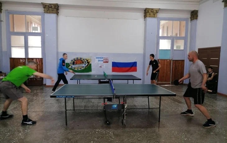 Городские соревнования по настольному теннису