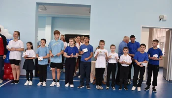 Вручение знаков отличия ВФСК ГТО Успенская СОШ