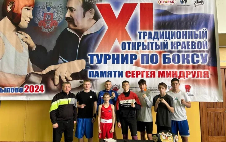 XI Открытый краевой турнир по боксу памяти первого президента федерации бокса города Шарыпово Сергея Миндруля
