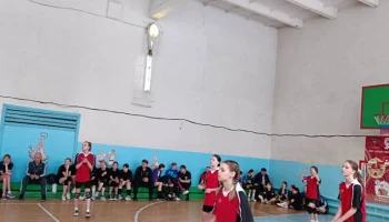 Соревнования муниципального этапа  среди команд девушек общеобразовательных школ Рыбинского района