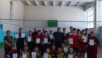 Соревнования муниципального этапа  среди команд юношей общеобразовательных школ Рыбинского района