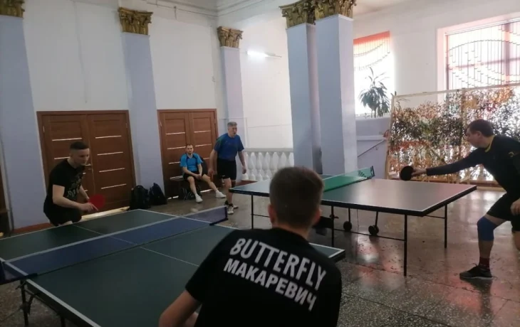 Соревнования по настольному теннису,  посвящённые Дню Защитника Отечества